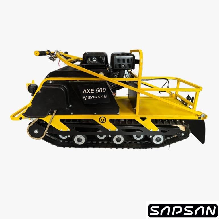 Мотобуксировщик SAPSAN AXE 500 с гусеницей 500 мм, вид сбоку